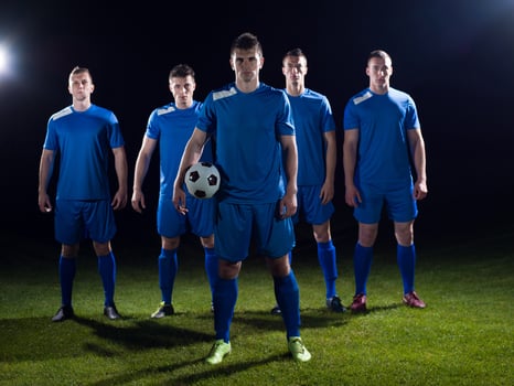 soccer players team photo