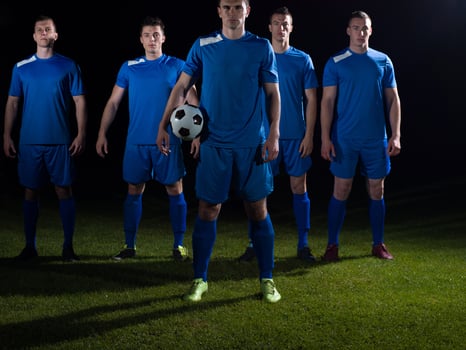 soccer players team photo