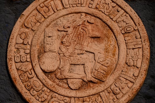Typical Mayan Calendar photo