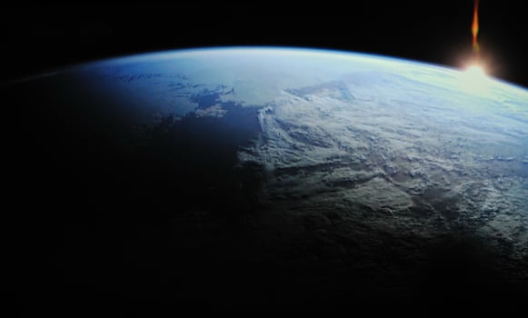 Earth from space photo