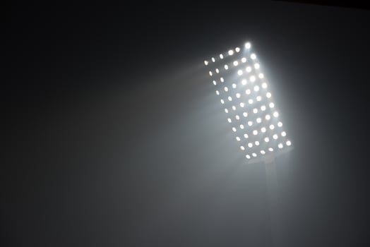 stadium lights view photo
