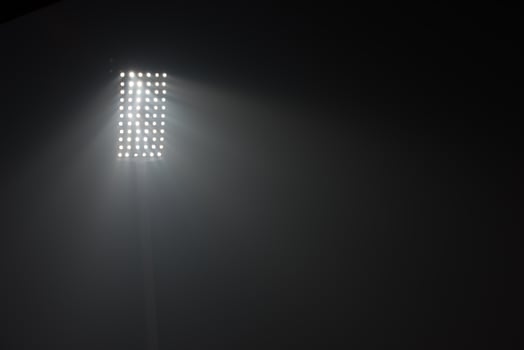 stadium lights view photo
