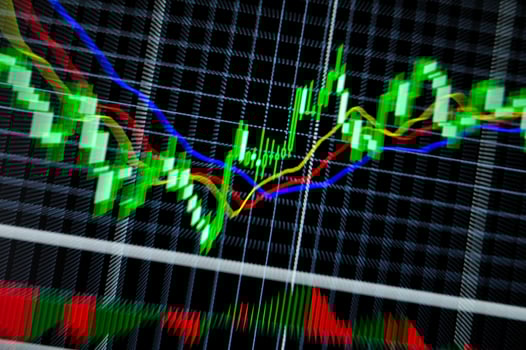 stock graph view photo