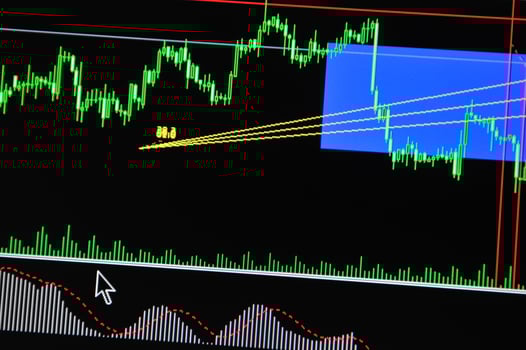 stock graph view photo