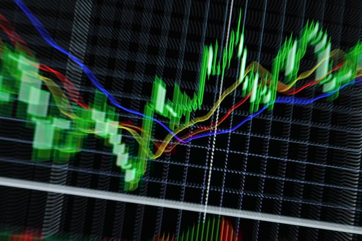 stock graph view photo