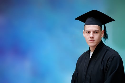 portrait of graduation day photo
