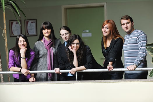 Student group portrait photo