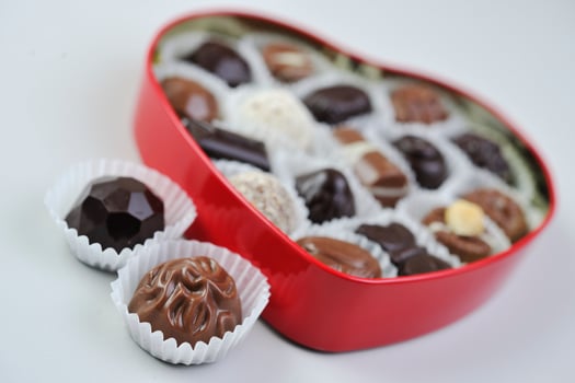 chocolate and praline photo