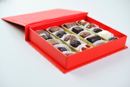 chocolate and praline photo