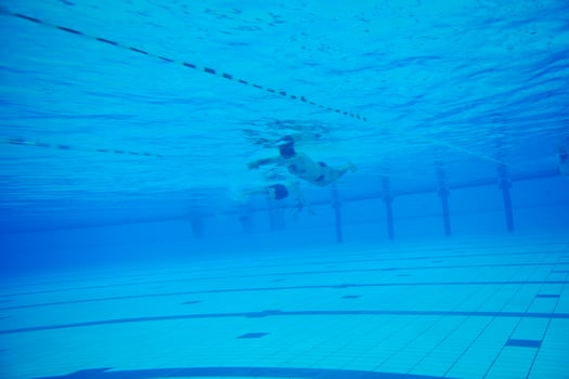swimming pool underwater photo