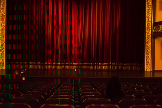 Stage background view photo