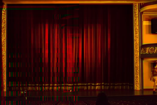 Stage background view photo