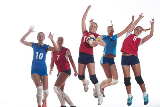 volleyball  woman group photo