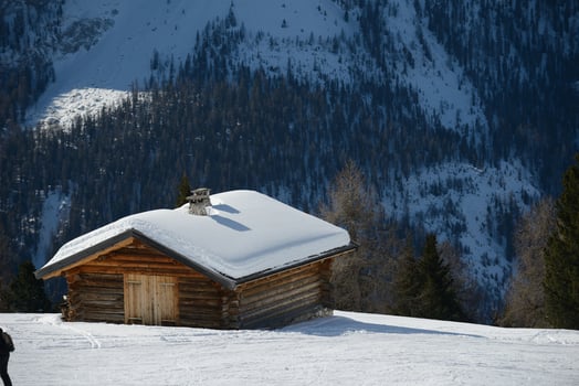 mountain winter nature photo