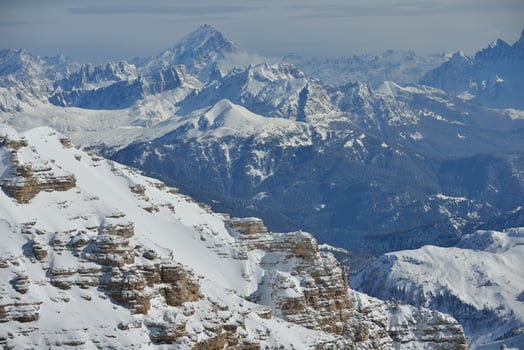 mountain winter nature photo