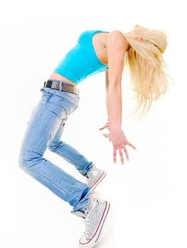 Fitness exercise portrait photo