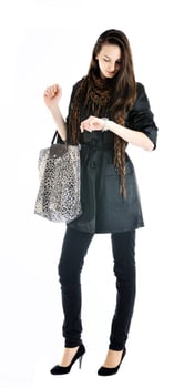 woman fashion isolated photo
