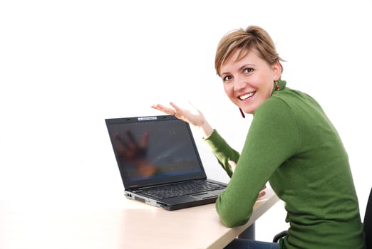 Business woman portrait photo