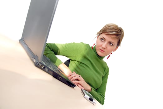 Business woman portrait photo