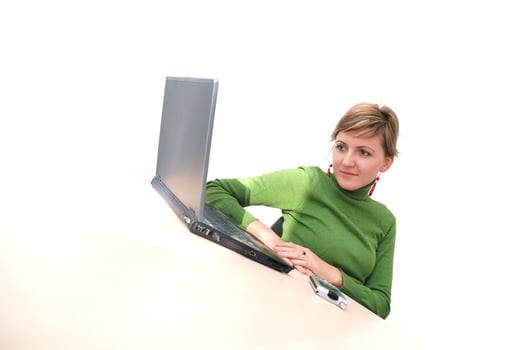Business woman portrait photo