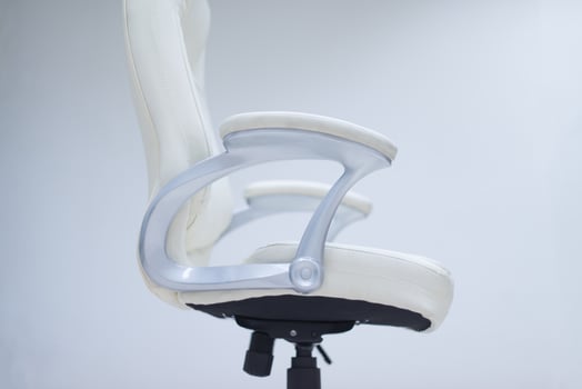 white office chair photo