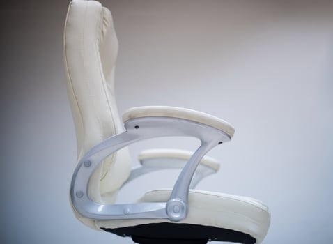 white office chair photo