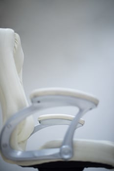 white office chair photo