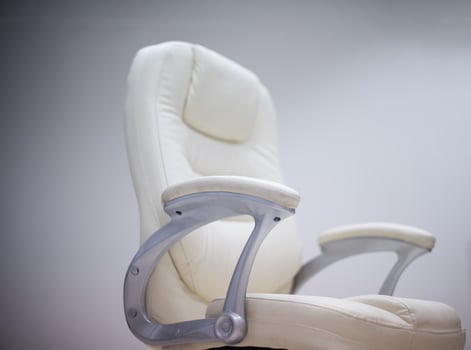 white office chair photo