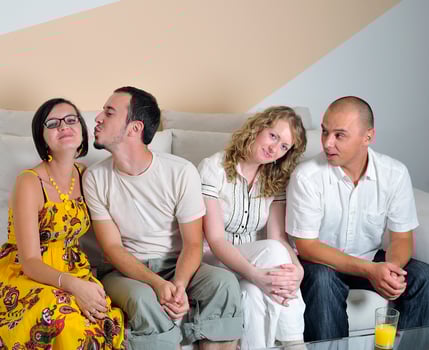 happy young people photo