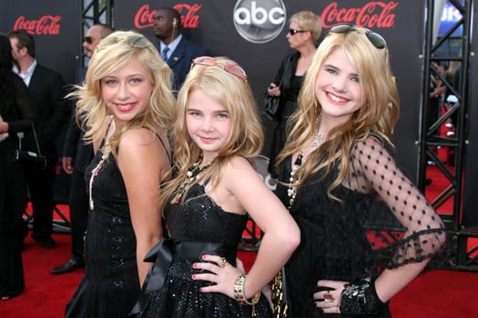 Clique Girlz Ariel, Paris, and Destinee American Music Awards 2007 Nokia Theater Los Angeles, CA November 18, 2007 2007 photo