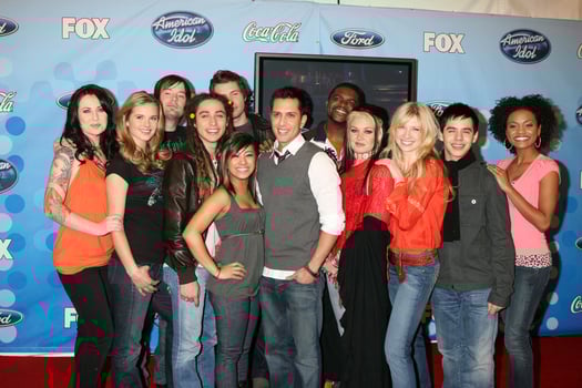 Cast
American Idol Top 12 Party
Season 7
Wolfgang Puck, Pacific Design Center
Los Angeles, CA
March 6, 2008
 2008 Kathy Hutchins Hutchins Photo