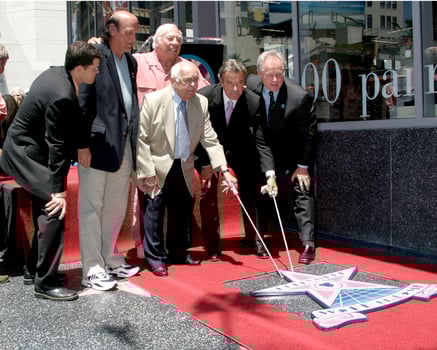 Eric Braeden and guests, and Chamber OfficialsEric Braeden receives a star on the Hollywood Walk of FameLos Angeles, CAJuly 20, 20072007 Kathy Hutchins   Hutchins Photo