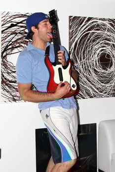 Zach Levi Chuck Kickoff party presented by Guitar Hero Five Roosevelt Hotel Pool Los Angeles, CA October 10, 2009 photo