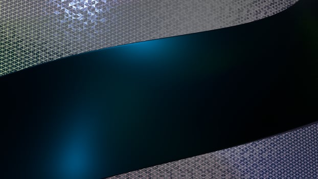 3D Abstract wallpaper dark style metal photo