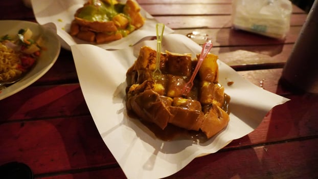 Custard Toast thai style photo