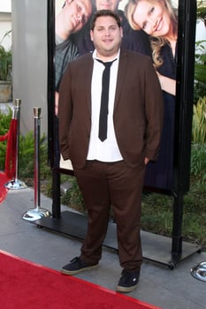 Jonah Hill  arriving at the Funny People  World Premiere at the ArcLight Hollywood Theaters in Los Angeles  CA   on July 20 2009 2008 photo