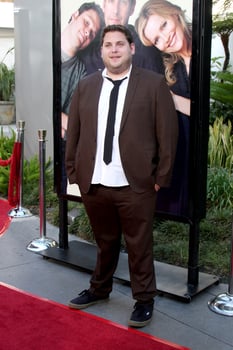Jonah Hill  arriving at the Funny People  World Premiere at the ArcLight Hollywood Theaters in Los Angeles  CA   on July 20 2009 2008 photo