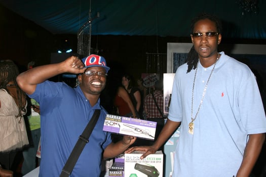 at the BET Awards GBK Gifting Lounge outside the Shrine Auditorium in Los Angeles CA onJune 23 20082008 photo