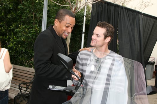 Hill Harper  Shane WestGBK Productions Oscar Gifting SuiteBoulevard3Los Angeles CAFebruary 22 20082008 photo