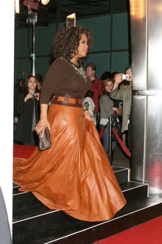 Oprah Winfrey The Great Debaters Premiere ArcLight Cinerama Dome Theater December 11 2007 Los Angeles CA 2007 photo