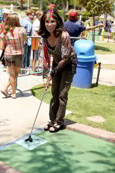 Kate Linder at the Celebrity Miniature Golf Tourament at Boomers in Irvine CA on July 26 2009 2008 photo
