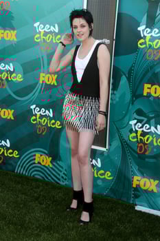 Kristen Stewart arriving at the Teen Choice Awards 2009 at Gibson Ampitheater at Universal Studios Los Angeles CA on August 9 2009 photo