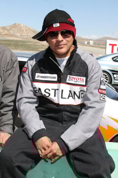 Raymond Cruz Toyota ProCelebrity Race Lancaster Training The Willows Lancaster CA March 15 2008 2008 Kathy Hutchins Hutchins Photo