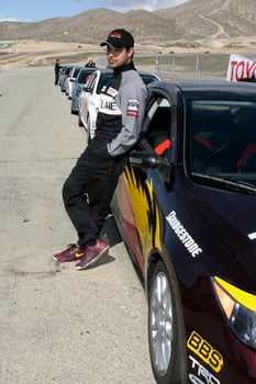Wilmer Valderrama Toyota ProCelebrity Race Lancaster Training The Willows Lancaster CA March 15 2008 2008 Kathy Hutchins Hutchins Photo