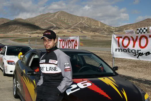 Wilmer Valderrama Toyota ProCelebrity Race Lancaster Training The Willows Lancaster CA March 15 2008 2008 Kathy Hutchins Hutchins Photo