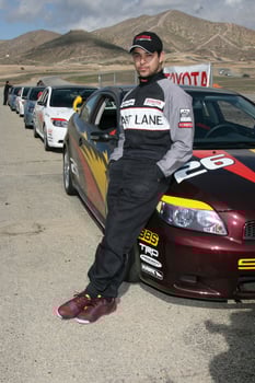 Wilmer Valderrama Toyota ProCelebrity Race Lancaster Training The Willows Lancaster CA March 15 2008 2008 Kathy Hutchins Hutchins Photo