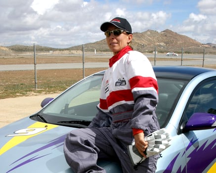 Martina NavratilovaToyota Grand Prix ProCeleb Race Training Willow Springs RacetrackLancaster CAMarch 11 20062006 photo