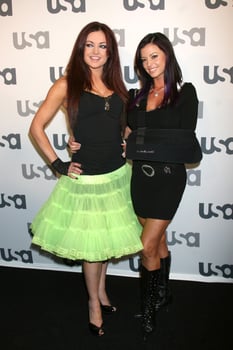 Maria  Candice MichelleWWE DivaUSA Network 2008 LA UpfrontCraftCentury City CAApril 3 20082008 photo