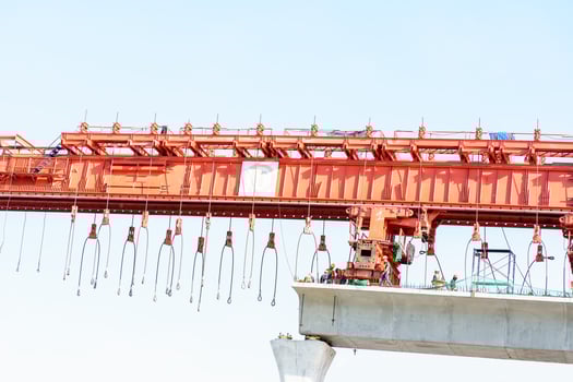 Tower crane for construction. It is the critical equipment in construction. photo