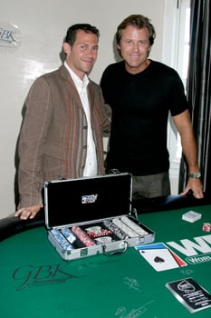 Gavin Keilly  Vince Van Patten GBK Emmy Gifting Suite Roosevelt Hotel Los Angeles CA September 13 2007 2007 Kathy Hutchins Hutchins Photo